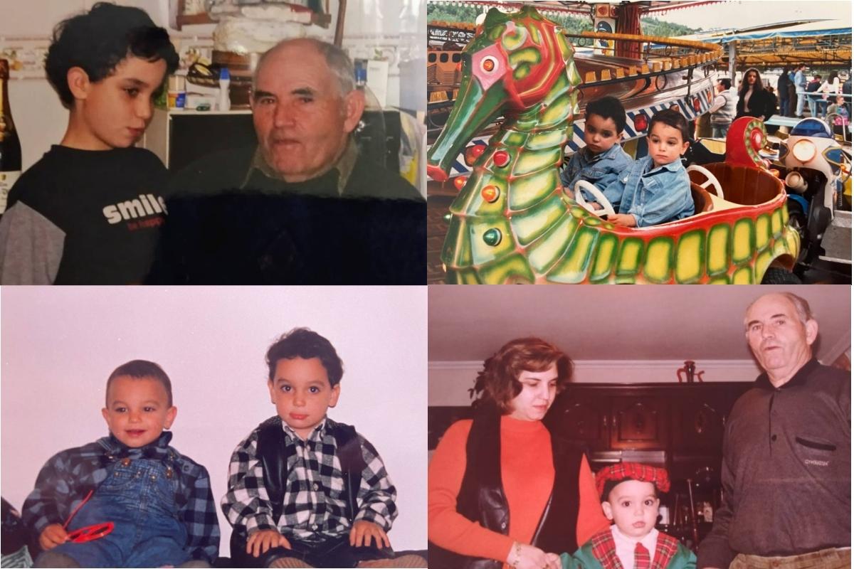 Victor, Marlen y Abuelo