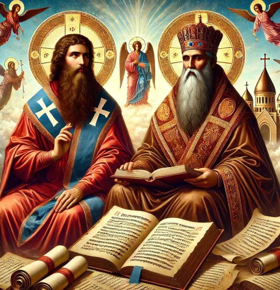 San Basilio Magno y San Gregorio Nacianceno